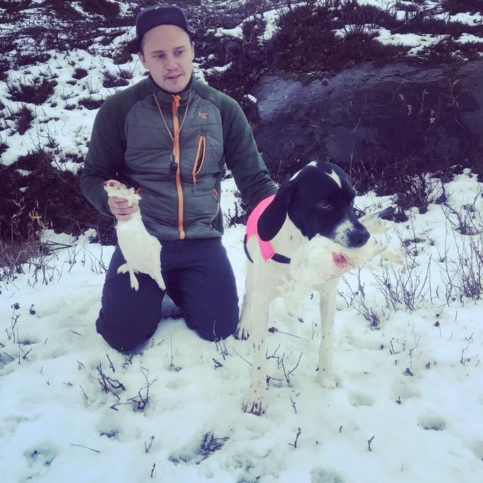 Jonathan Øhman med Rokkomborres B Luna.  Seinhøsten 2017