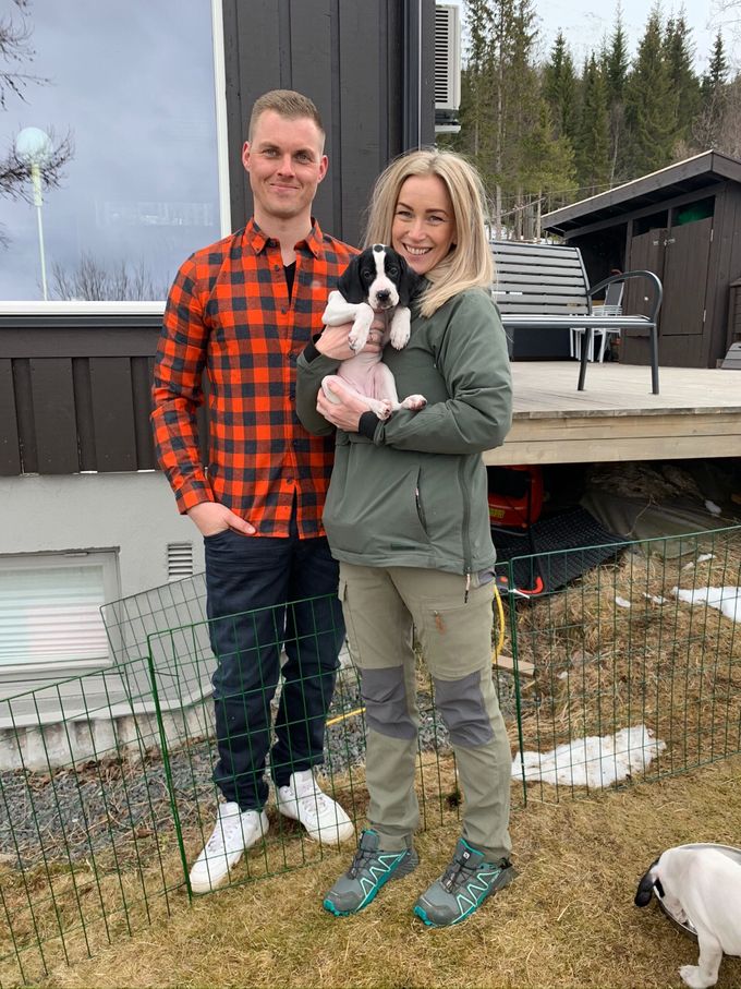 Marta Ranset og Pål Ranset har hentet Rokkomborres E Supra!